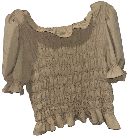 H&M Elegant Scrunch Top - XL - Picture 2 of 2